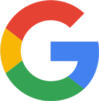 Google logo, representing online services for professional lawn reseeding estimates in Princeton, New Jersey.